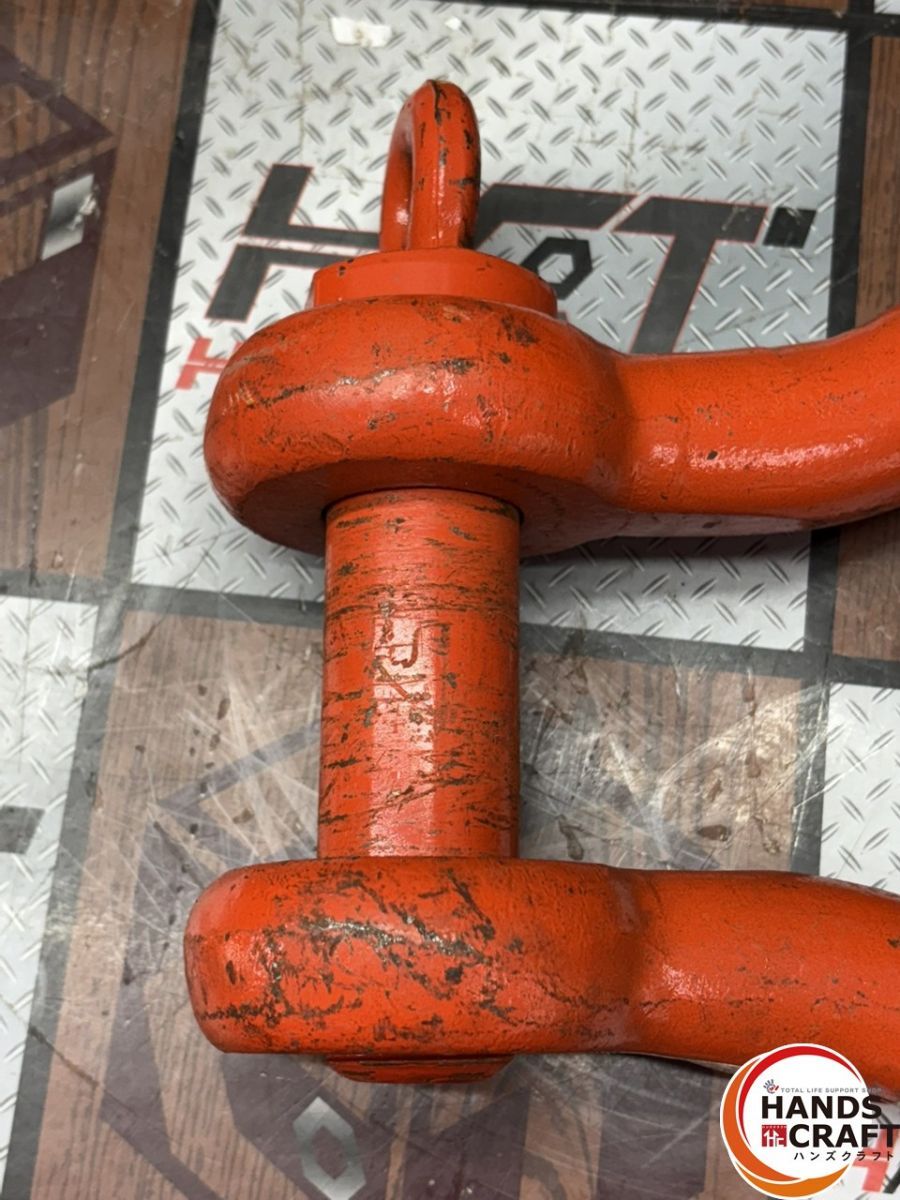 中古】大洋製器 TAIYO RBS-10T 軽量シャックル 使用荷重10t【ハンズ