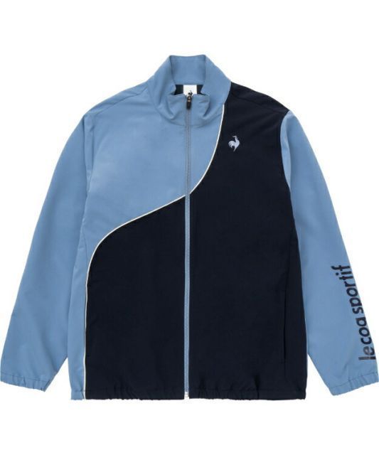 le coq sportif ルコック ヒートナビクロス スタンドジャケット ブルー L QMMWJF21 BL | 衣類 服 ウエア トップス アウター ジャケット 保温 ソロテックス はっ水 ストレッチ性 光吸収発熱 スタンド 