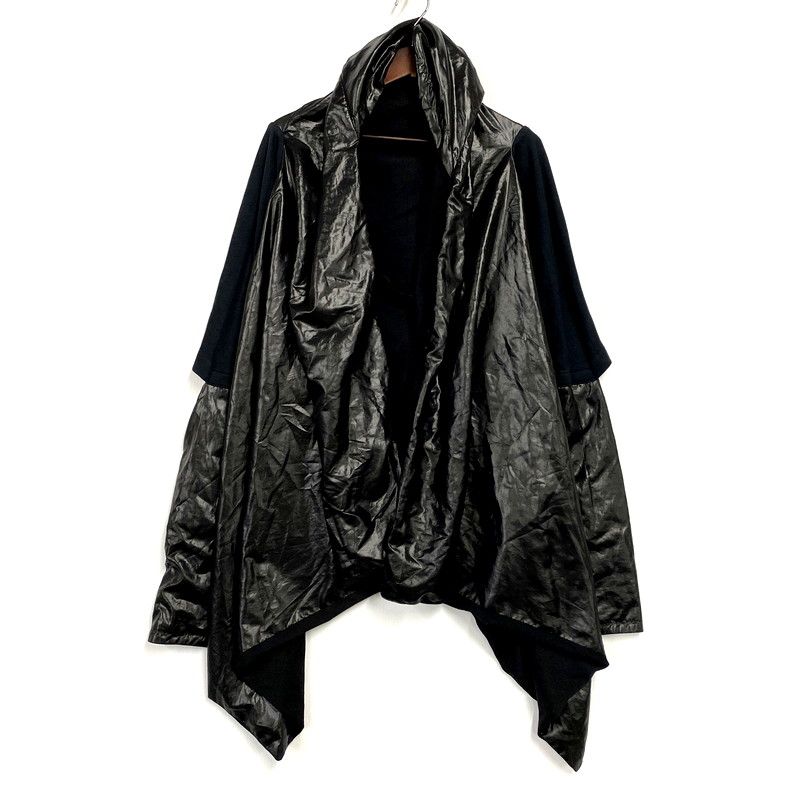 【品】 KOMAKINO DEFORMATION HOODIE JACKET コマキノ デフォルメ－ション フーディー ジャケット アウター カラー：ブラック メンズ 【147-250428-ay-13-izu】