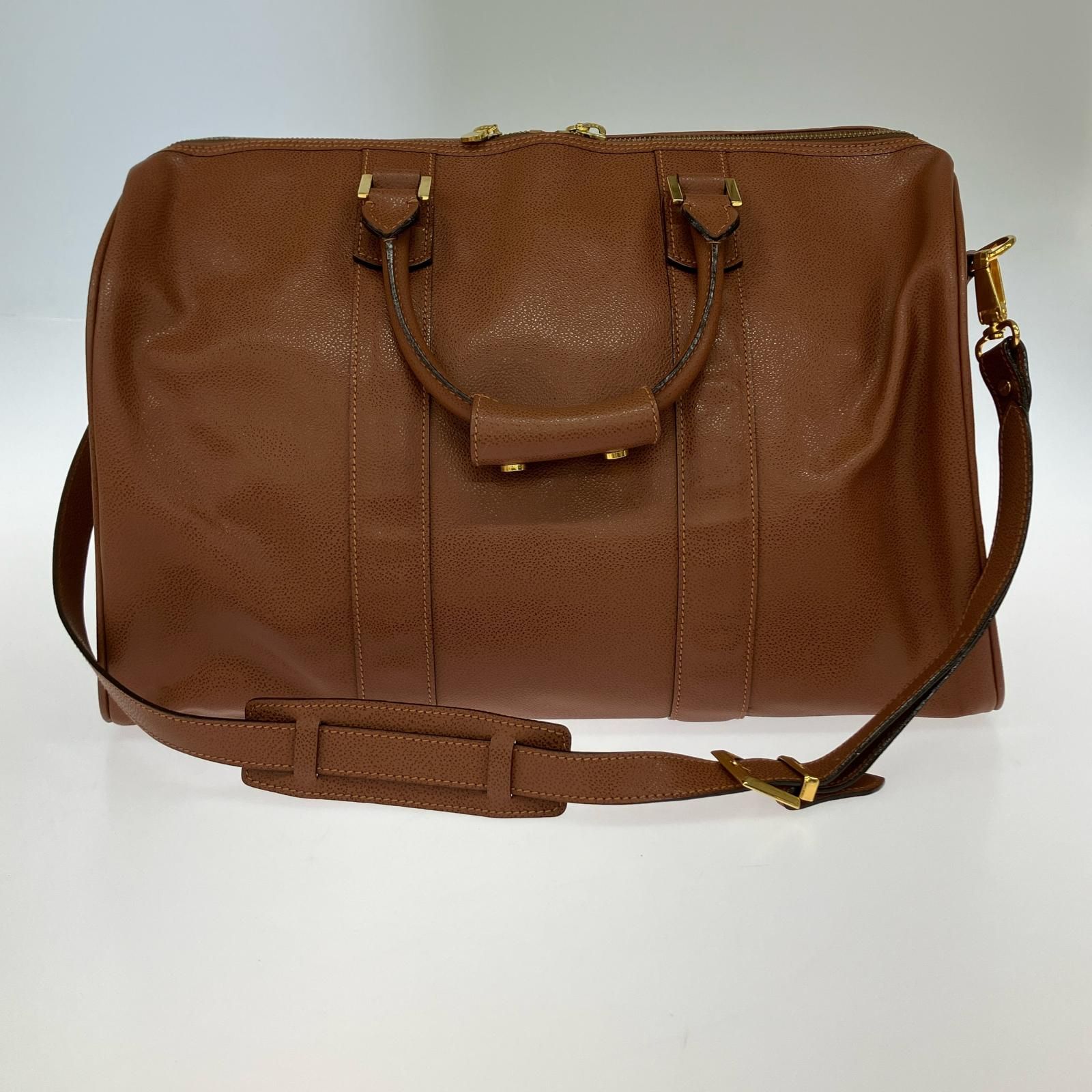 サルヴァトーレフェラガモ　Salvatore Ferragamo ボストンバッグ フェラガモレザー ボストンバッグ