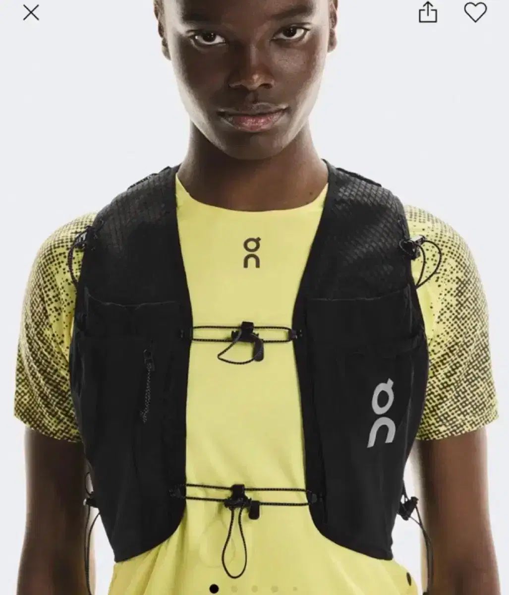 オンランニング ウルトラ ベスト プロ ブラックS onrunning
