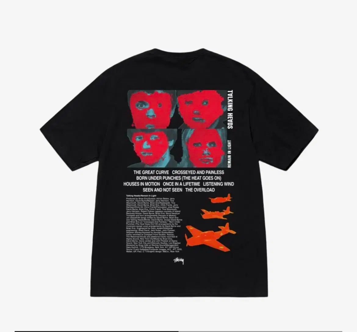 【雷市場（ポンジャン）商品韓国直送】STUSSY(ステューシー) トーキング・ヘッズ 半袖 m