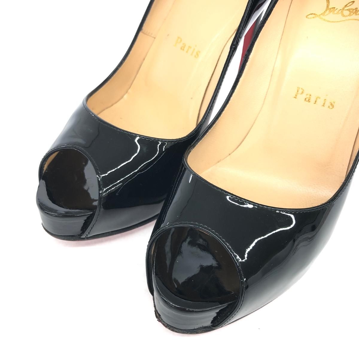 クリスチャン　ルブタン　パンプス　35 ブラック Christian Louboutin クリスチャンルブタン 表記サイズ:35