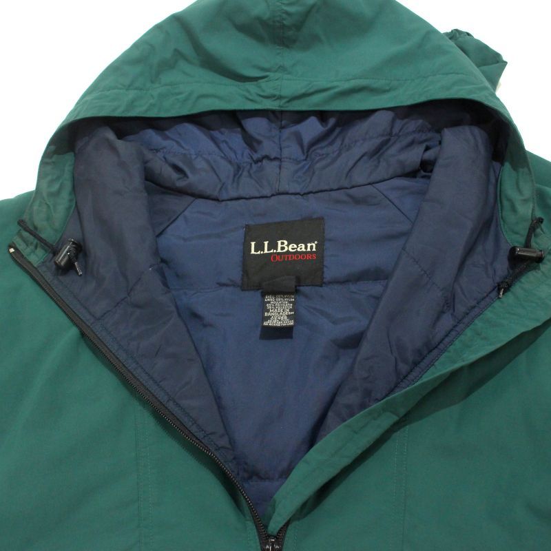 00s L.L.Bean シンサレート Thinsulate アノラックパーカー メンズ 