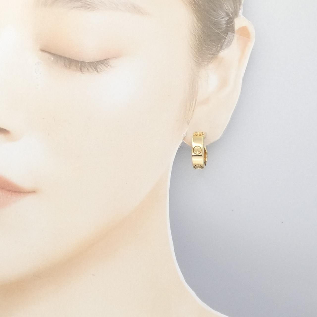 お値下げ！早い者勝ち！カルティエ　ラブ　シングル　ピアス Yahoo!オークション - カルティエ Cartier ラブ シングル ピアス