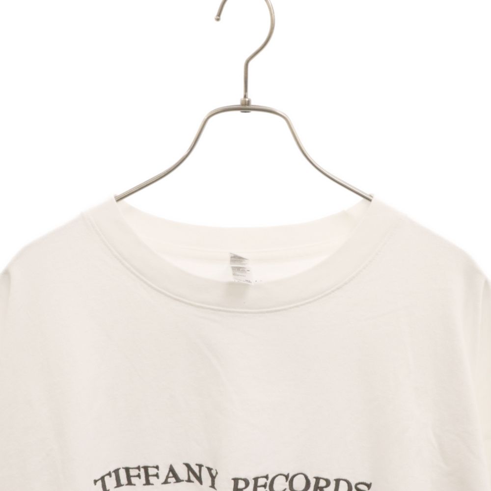 WACKO MARIA (ワコマリア) TIFFANY RECORDS 刺繍 クルーネック半袖Tシャツ ホワイト - オンラインストアセール