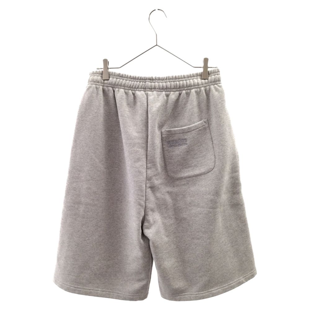 VETEMENTS (ヴェトモン) LOGO TAPE SWEATSHORTS サイドロゴテープ付き ...