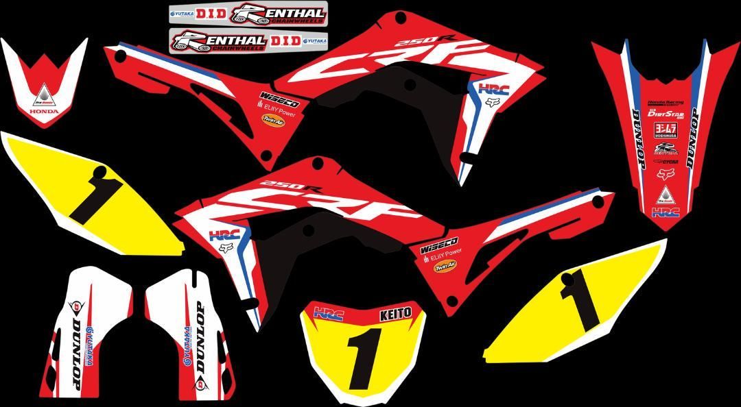 ホンダ HONDA デカール ステッカー グラフィックキット ※デザイン決定