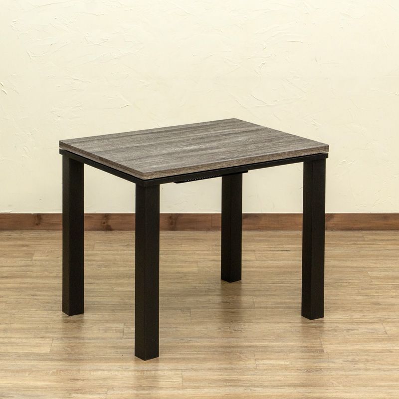 ソファ対応ハイタイプこたつ 80×60cm 長方形 高めなこたつ 高座椅子用