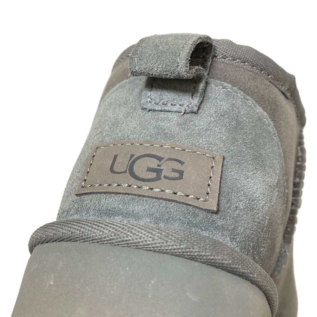  UGG アグ ショートブーツ 24 レディース クラシック ウルトラ ミニ 1116109 ダークグレー ムートン ブーティ ブーツ