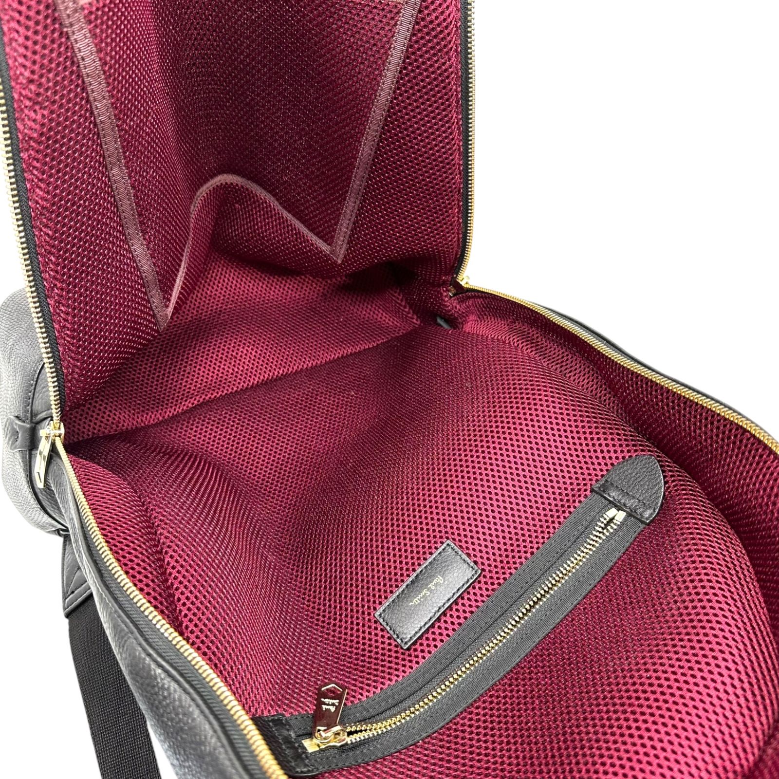 PAUL SMITH(ポールスミス) Embossed Leather Daypack Backpack