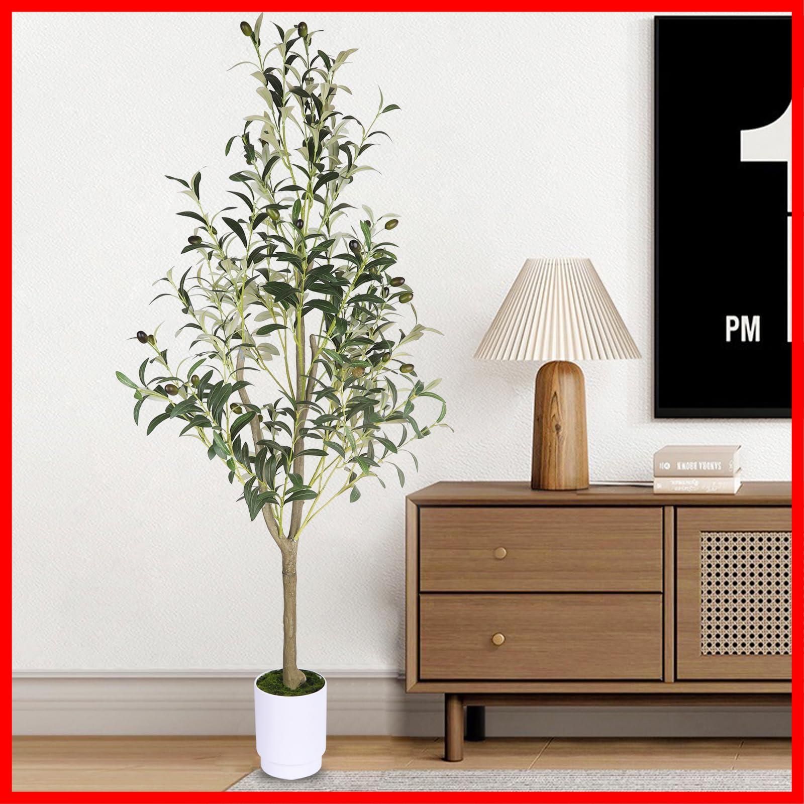 商品 フェイクグリーン 高さ120cm 造花 観葉樹 光触媒 オリーブの木 空気清浄 インテリア 飾り 世話いらず 人工観葉植物 水やり不要 オフィス ホーム デコレーション YUZUMIYA_COM