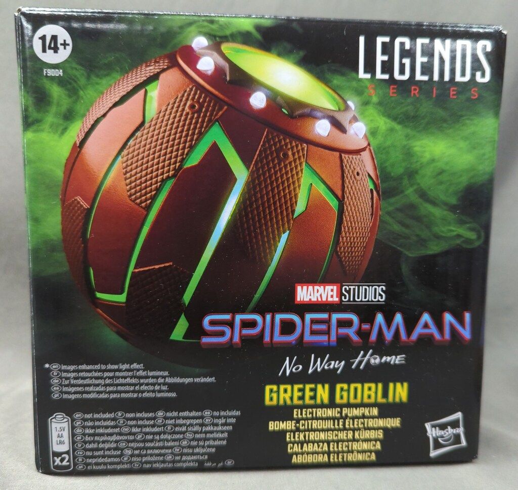 HASBRO (REPLICA) 1/1スケール SPIDER MAN / NO WAY HOME MARVEL LEGENDS【GREEN GOBLIN PUMPKIN BOMB】