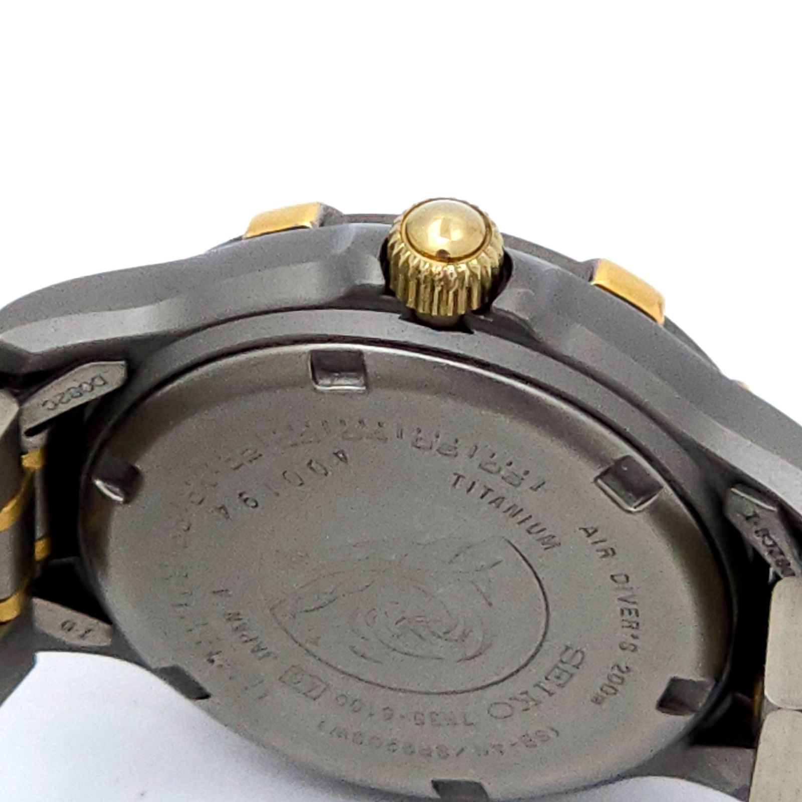☆良品 SEIKO セイコー スキューバ200m 7N35-6100 QZ 動作品