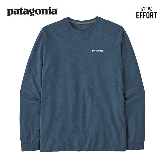 ★新品未使用★【patagonia】パタゴニア 38518 M's L/S P-6 Logo Responsibili-Tee /メンズ ロゴ長袖Tシャツ