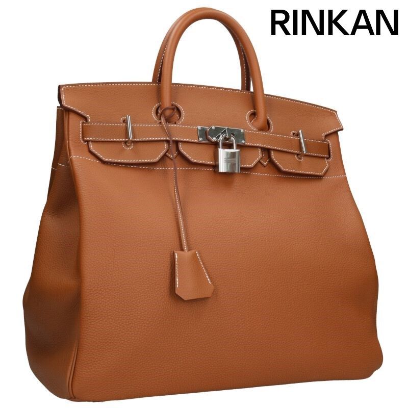 エルメス オータクロア40 U刻印 SV金具トゴハンドバッグ メンズ 40  