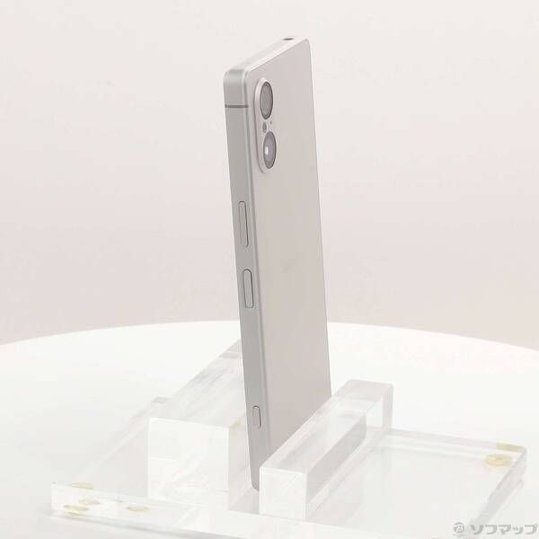 中古品〕 Xperia 5 V 256GB プラチナシルバー XQ-DE44 S2JPCX0