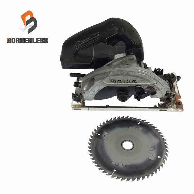 ☆中古品☆makita マキタ 18V 165mm 充電式マルノコ HS631D 黒 本体 