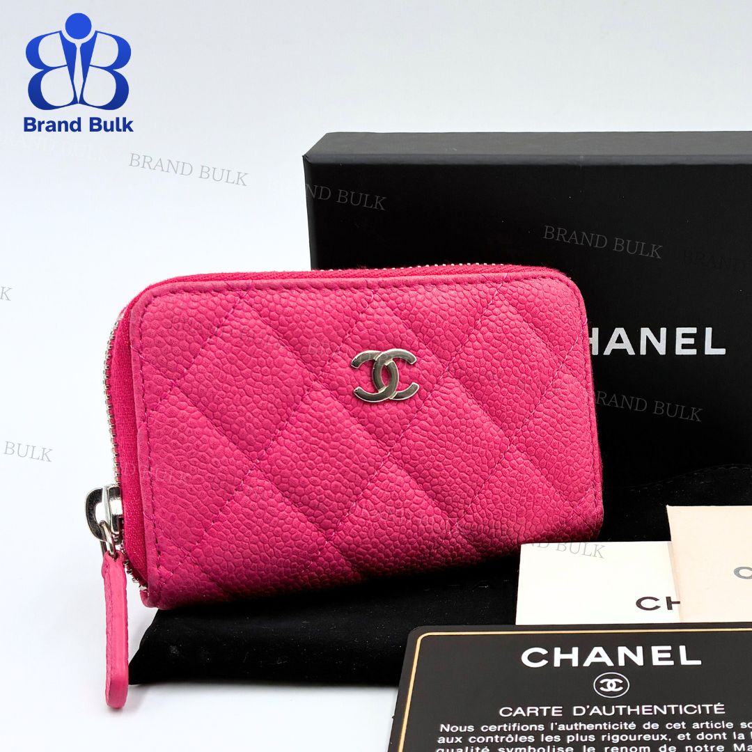 極美品】CHANEL クラシック ジップ コインパース キャビアスキン