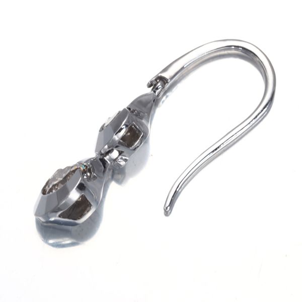 カシケイ ピアス ダイヤ ダイヤモンド 0.25ct ドッツ フック 片耳  