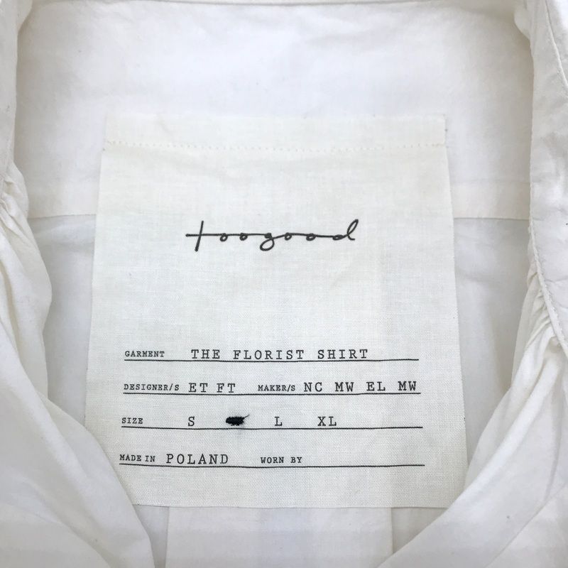 toogood THE FLORIST SHIRT 長袖 シャツ オーバーシルエット フロー 