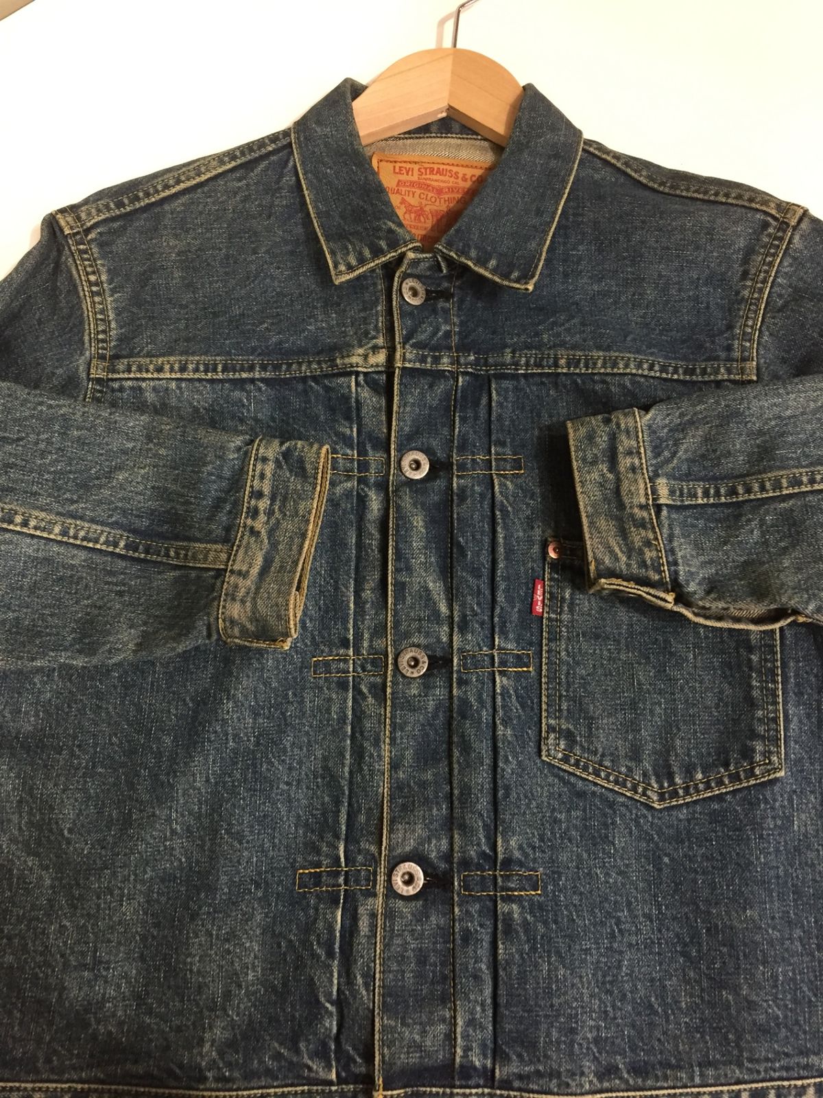 90s Levi's 71506XX 大戦 トラッカージャケット 38 赤耳