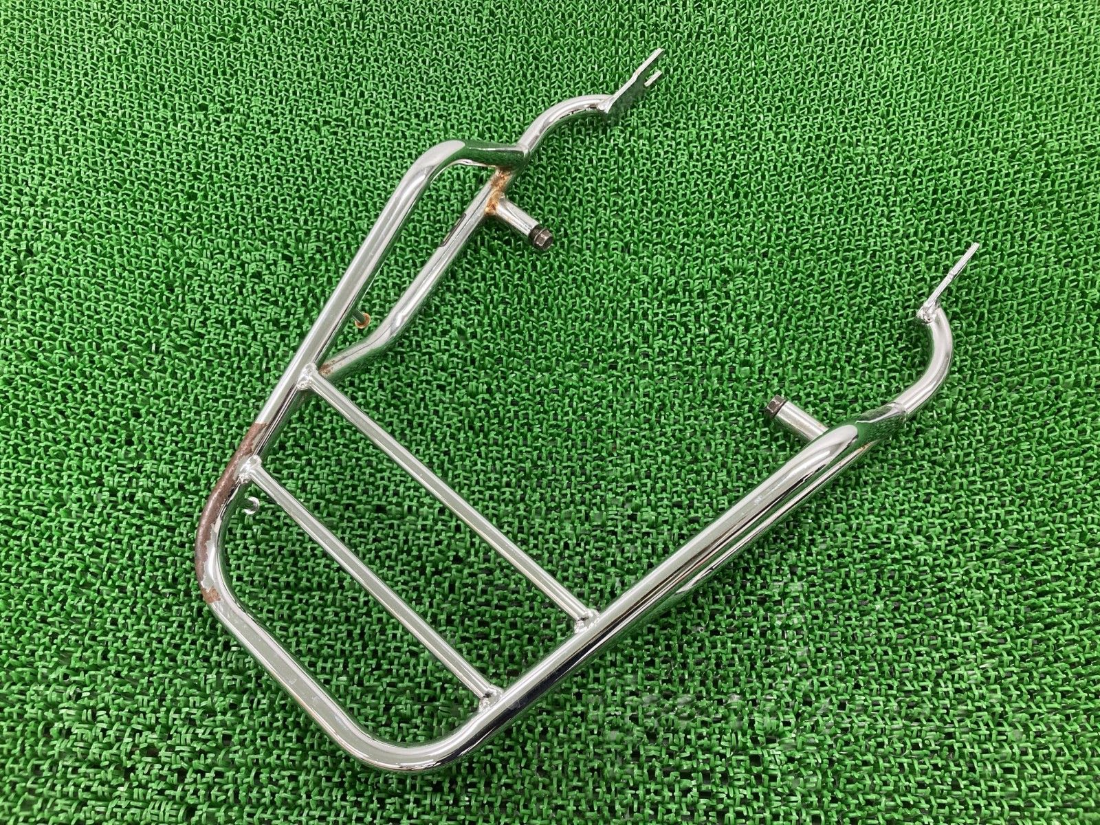 W650 リアキャリア カワサキ 純正 バイク 部品 EJ650A W400 W800 リアラック 曲がり無し 品薄 車検 Genuine 【】 56