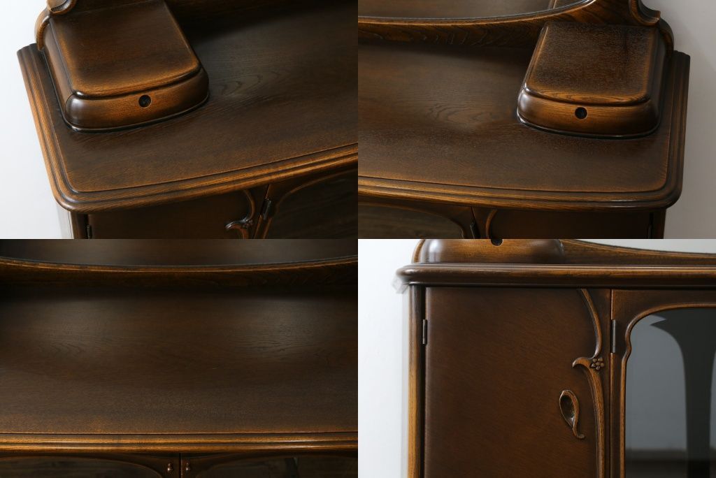 ☆事前問合せ必須☆ 松永工房 鏡付きサイドボード 中古 美品 希少 廃盤