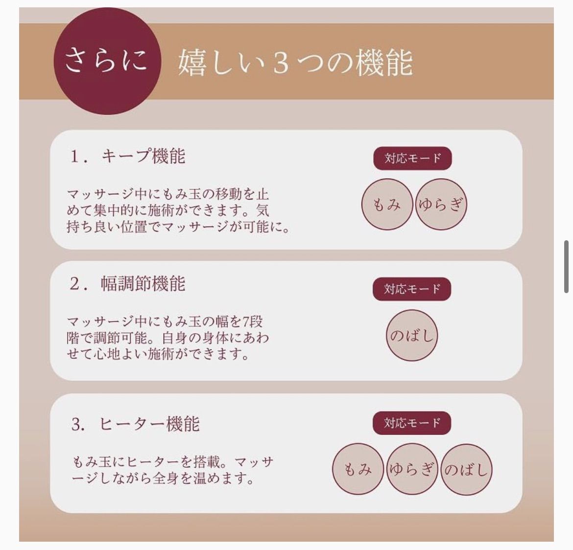 シートマッサージャー マッサージシート