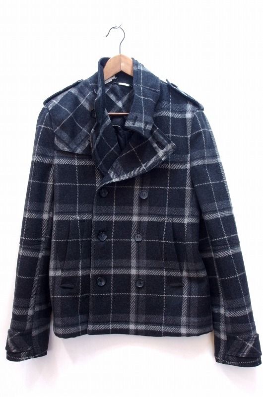 L WTAPS BLACK WATCH P COAT ピーコート ムラジュン着 出品速報】WTAPS