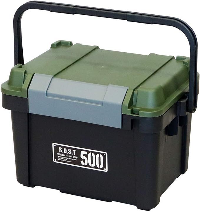 【在庫処分】JEJアステージ 収納ボックス 日本製 耐荷重500kg キャンプ 工具箱 積み重ね [Xシリーズ シールドボックスシャット 500X] 幅52×奥行36×高さ34.5cm 収納ボックス 日本製 耐荷重500kg 工具箱 工具、DIY用品 セット買いJEJアステージ