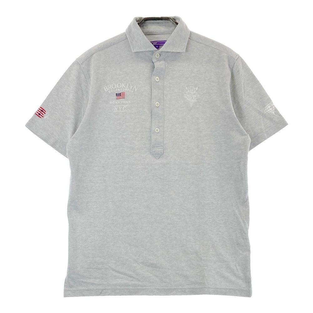 サイズ：S BEAMS GOLF ビームスゴルフ  半袖ポロシャツ  グレー系 [240101262392]# ゴルフウェア メンズ ストスト