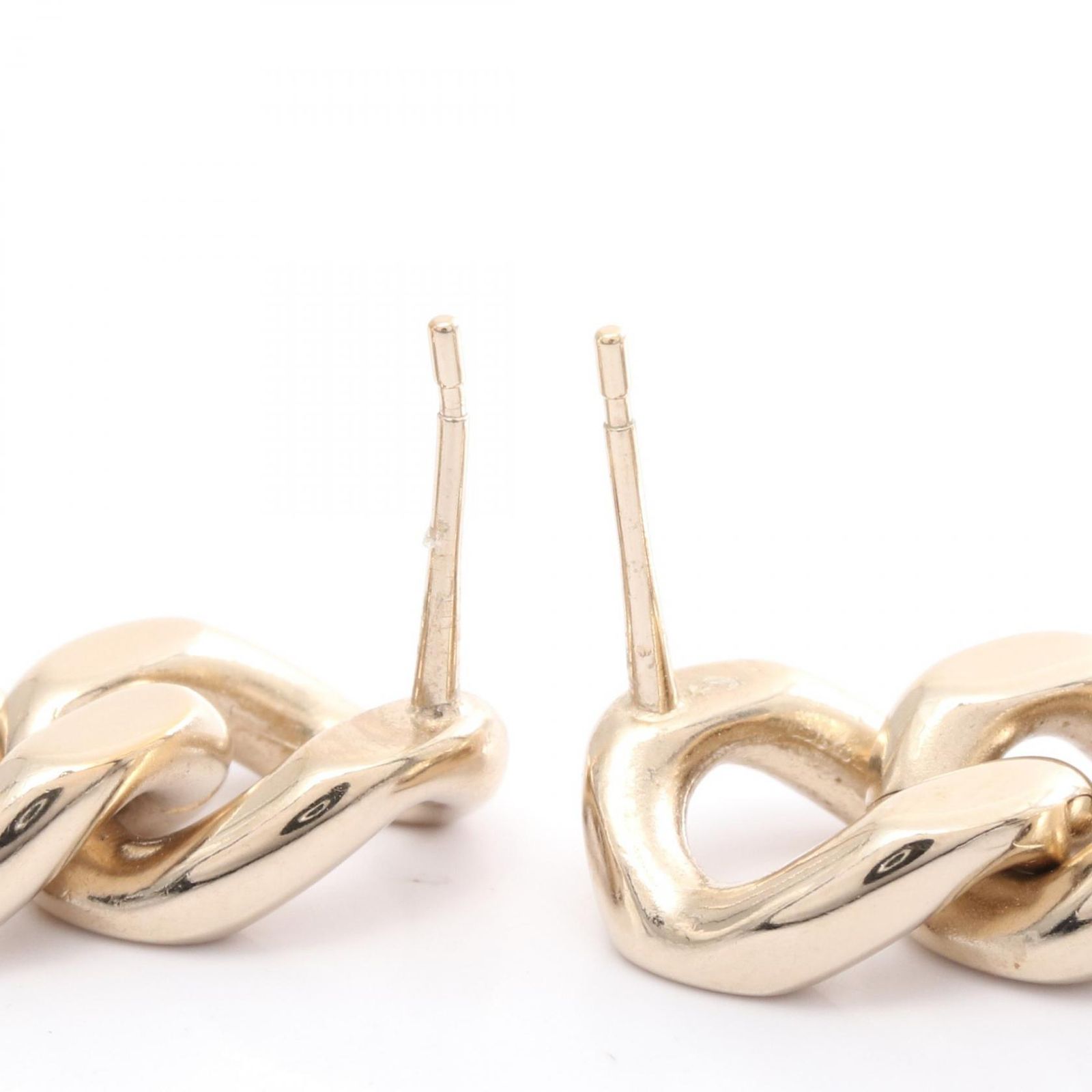 シャネル CHANEL ピアス ココマーク スクエア B21C シャンパンゴールド  