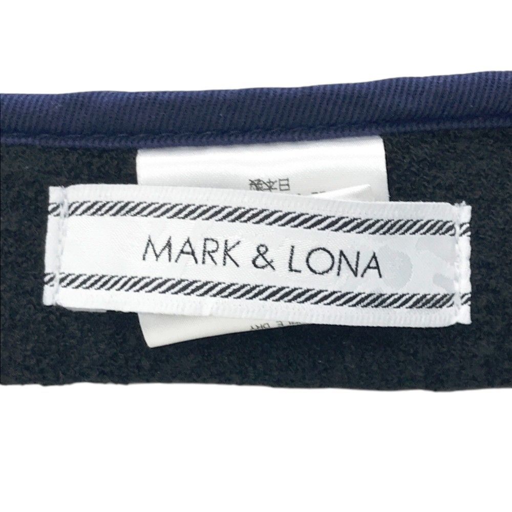 100％本物保証。 MARK-LONA マークアンドロナ サンバイザー ネイビー系 240101493574 ゴルフウェア ストスト 豊富な品揃え、送料無料！