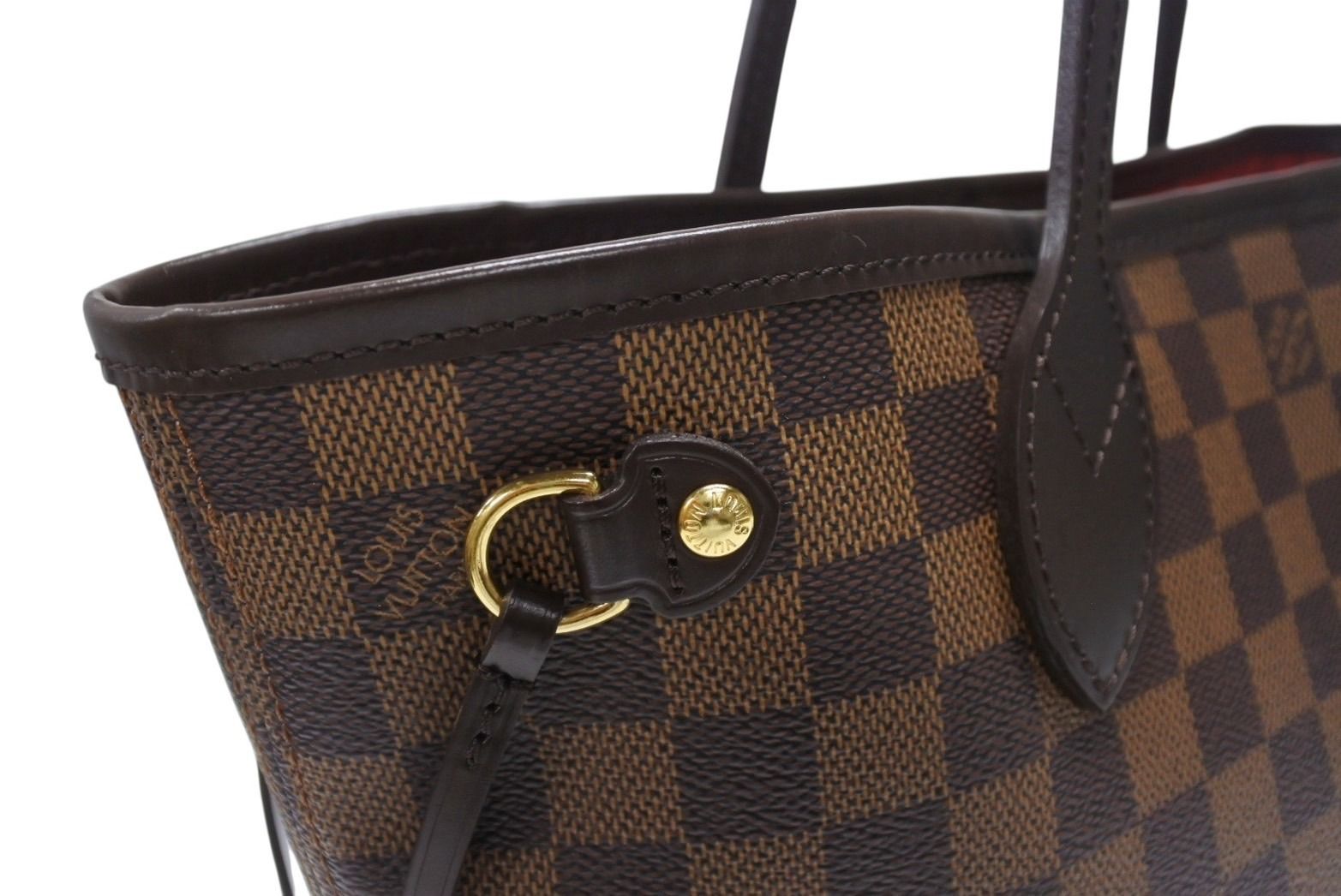 美品　ヴィトン　ダミエ　ネヴァーフルPM トートバッグ　ブラウン　N51109 LOUIS VUITTON】ルイヴィトン『ダミエ ネヴァーフルPM』N51109