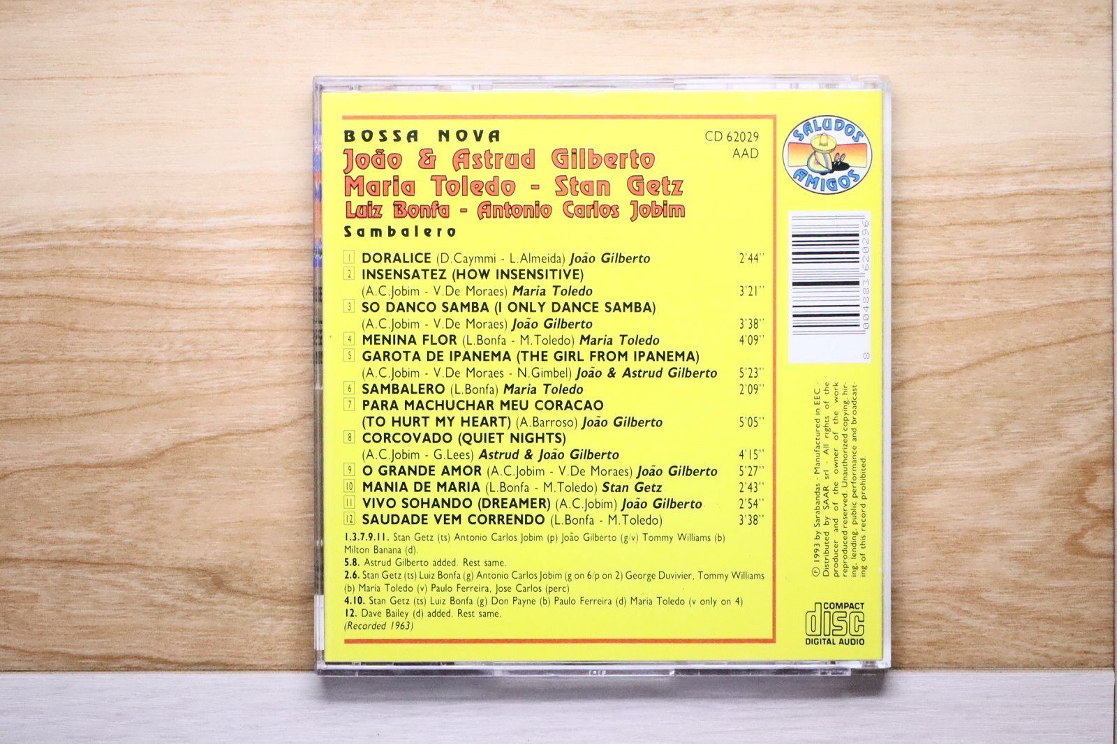 中古CD☆ルイス・ボンファ/Luiz Bonfa□ SAMBOLERO 【62029