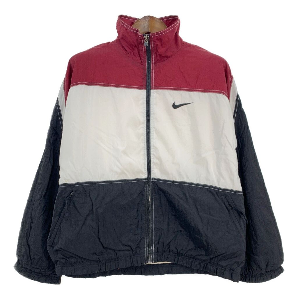 90年代 NIKE ナイキ トラックジャケット スポーツ マルチカラー (メンズ M) 中古 古着 S7665