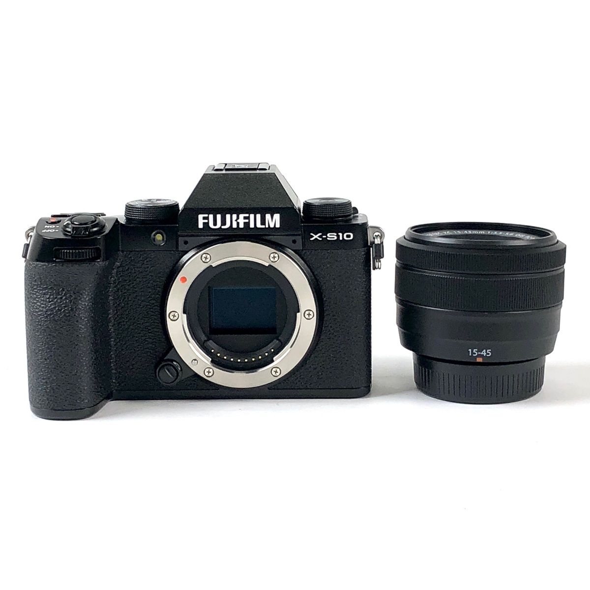 富士フイルム FUJIFILM X-S10 XC15-45mm レンズキット ブラック  