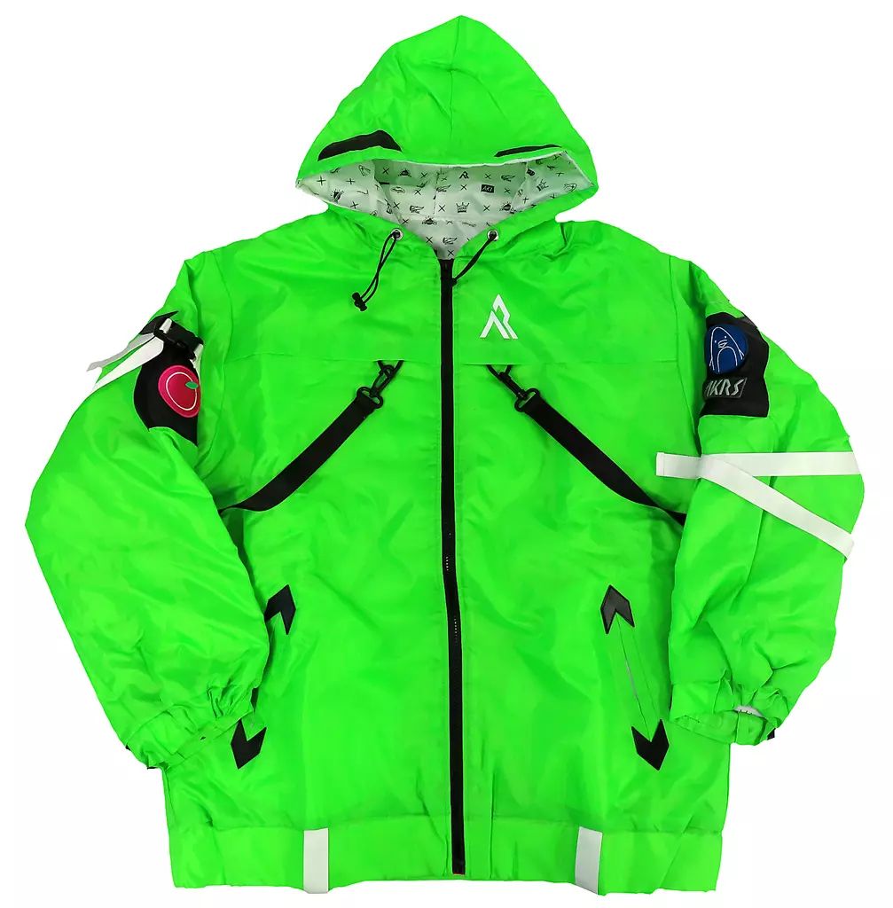 アウターウェア アキ ローゼンタール アキロゼゲーミングパーカー ライトグリーン フリーサイズ バーチャルYouTuber ホロライブ アキ ローゼンタール 活動6周年記念