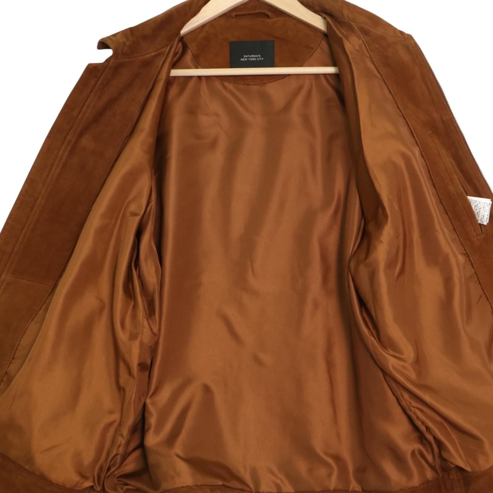 Saturdays NYC Harrisonスエードトラッカージャケット Saturdays NYC
