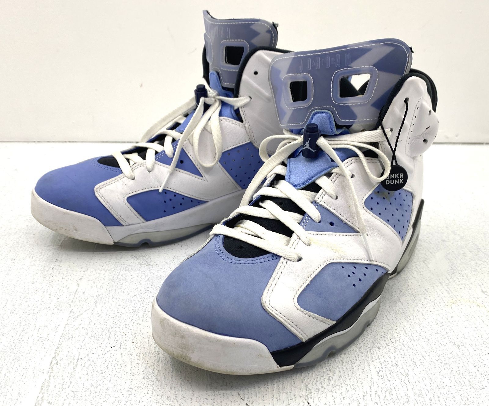 盛岡80-0043】NIKE (ナイキ) AIR JORDAN 6 RETRO UNIVERSITY BLUE 