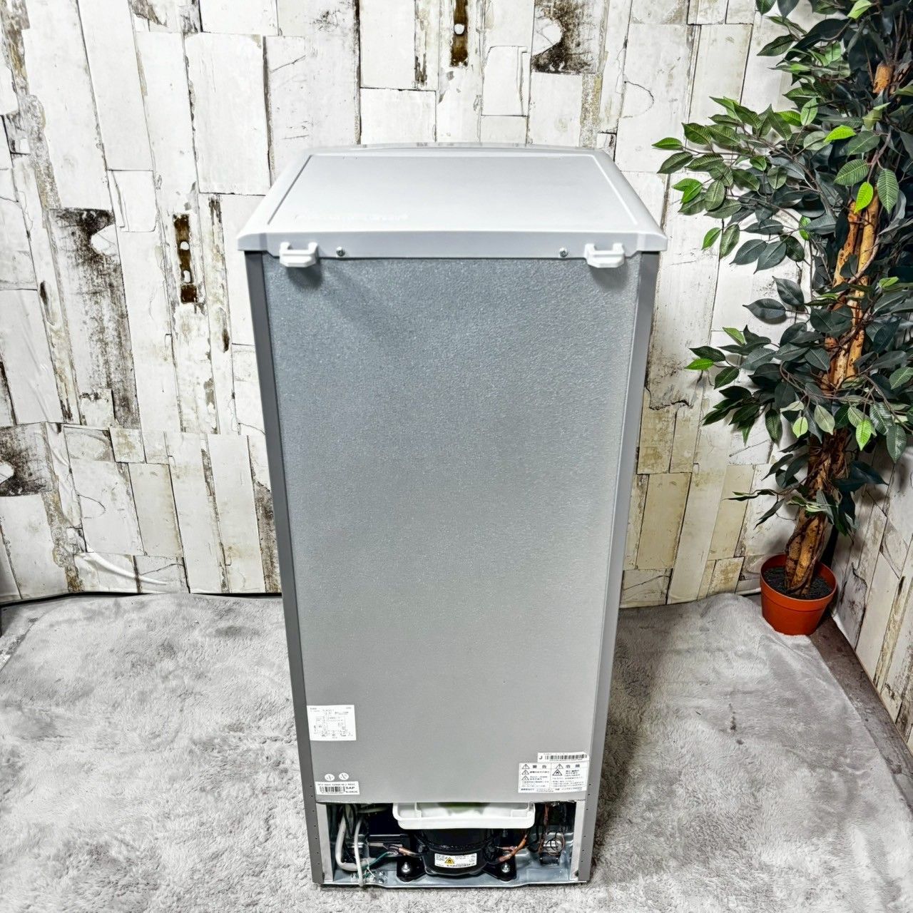 2019年製】 SHARP シャープ SJ-H13E-S ノンフロン冷凍冷蔵庫 128L 