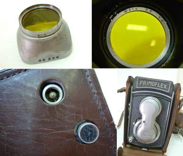 PRIMOFLEX プリモフレックス 二眼レフ TOKO 1:3.5 f=7.5cm Waiz ACE36