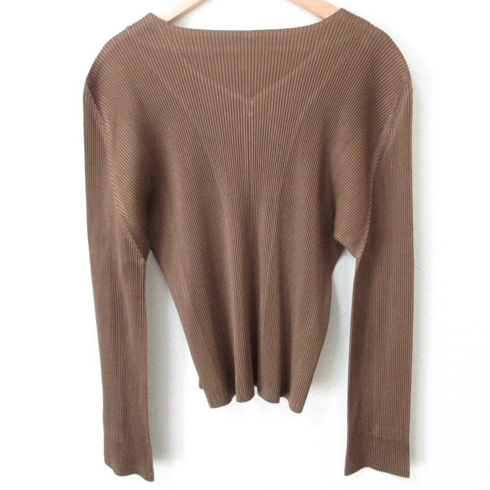 美品 PLEATS PLEASE プリーツプリーズ イッセイミヤケ ノーカラー  