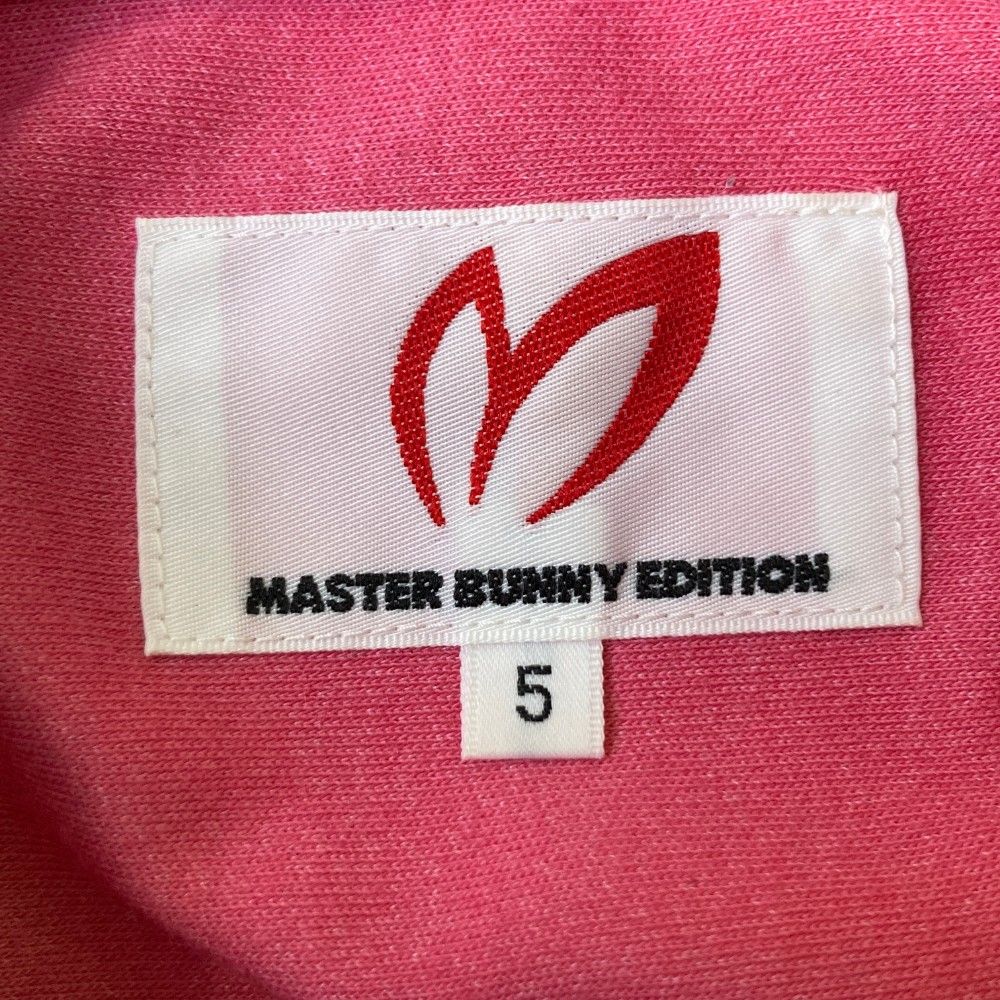 サイズ：5 MASTER BUNNY EDITION マスターバニーエディション  長袖シャツ  ピンク系 [240101429243] ゴルフウェア メンズ ストスト サイズ：5 MASTER BUNNY EDITION マスターバニーエディション