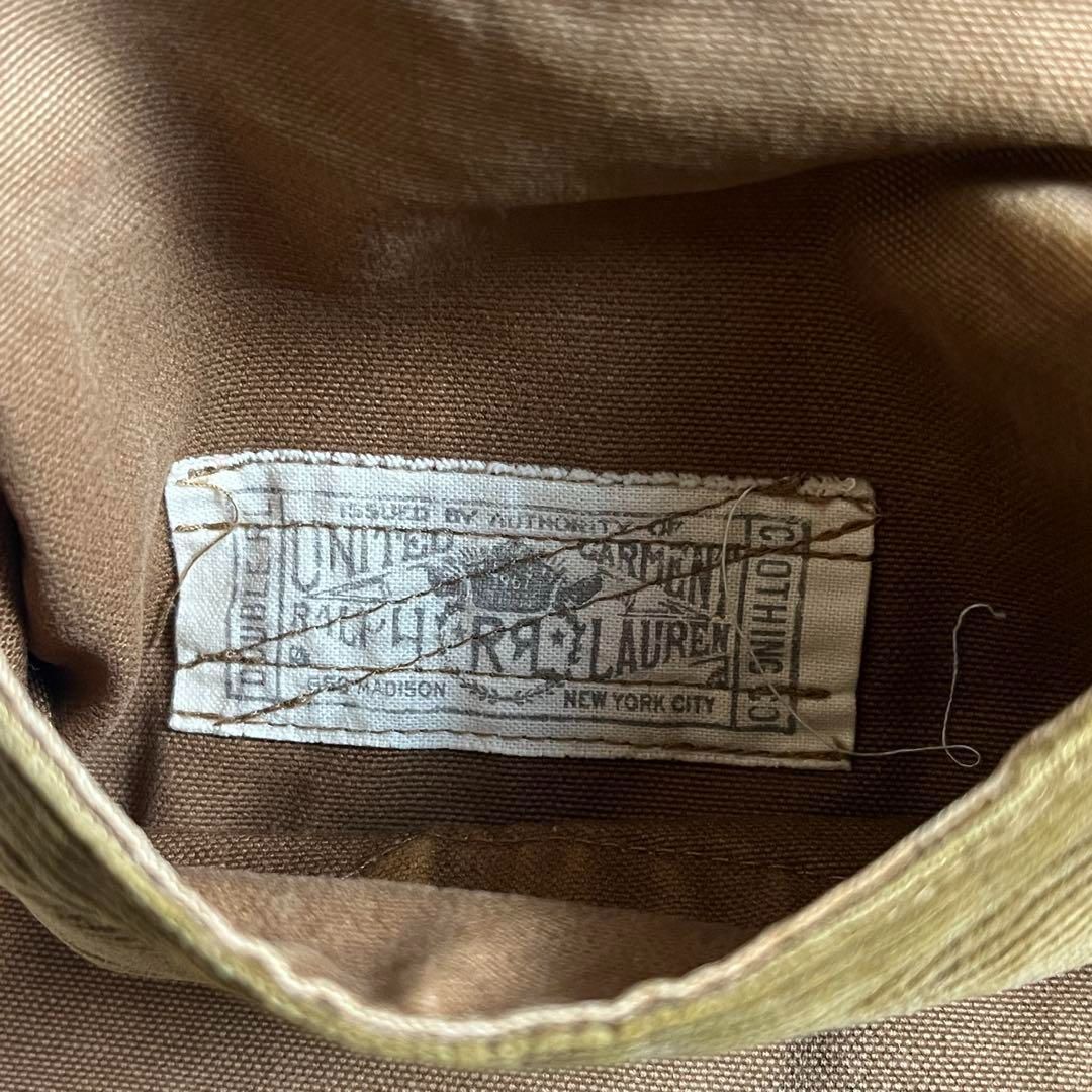 希少】RRL ハーフムーンポケット キャンバス ハンティングベスト