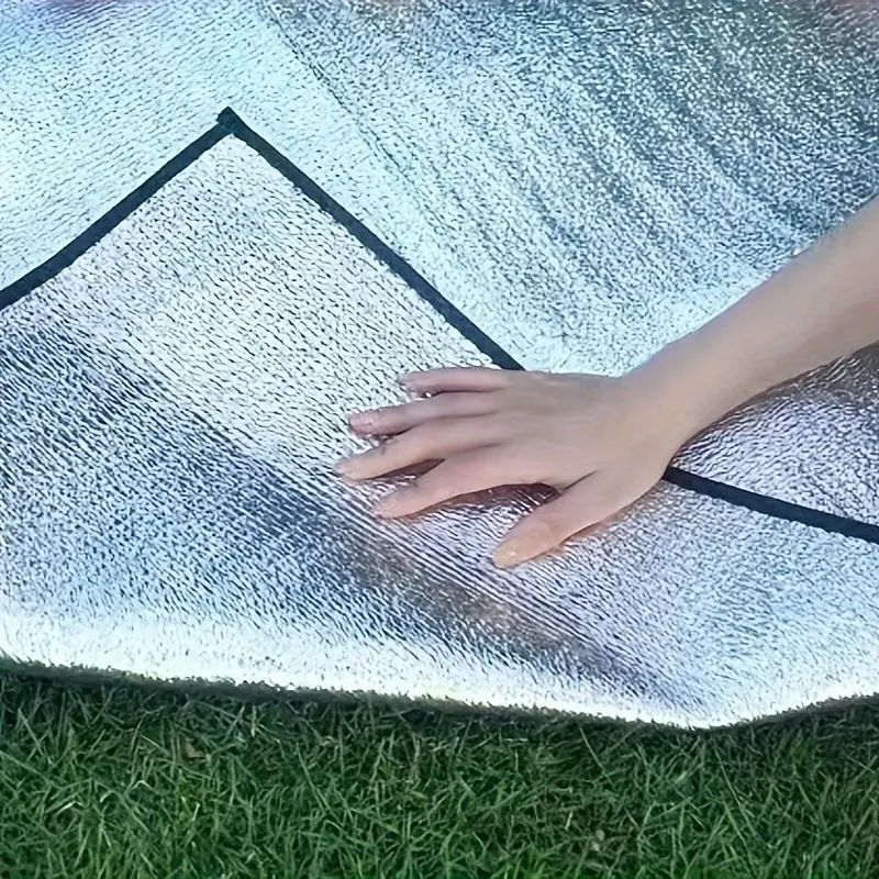 キャンプ用マット 150x200cm テント用マットレス キャンプ用マット 防水アルミ 折りたたみ式ピクニックビーチパッド アウトドアお出かけマット防水ポータブルキャンプテントマット　ハイキング　キャンプ　アルミシート