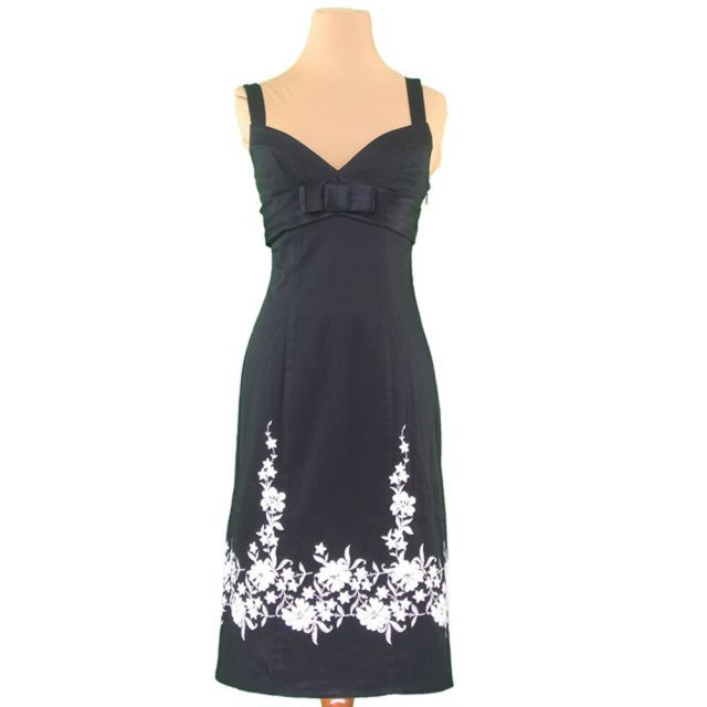 ベッツィジョンソン ワンピース 胸下リボン ドレス ♯2サイズ フラワー  