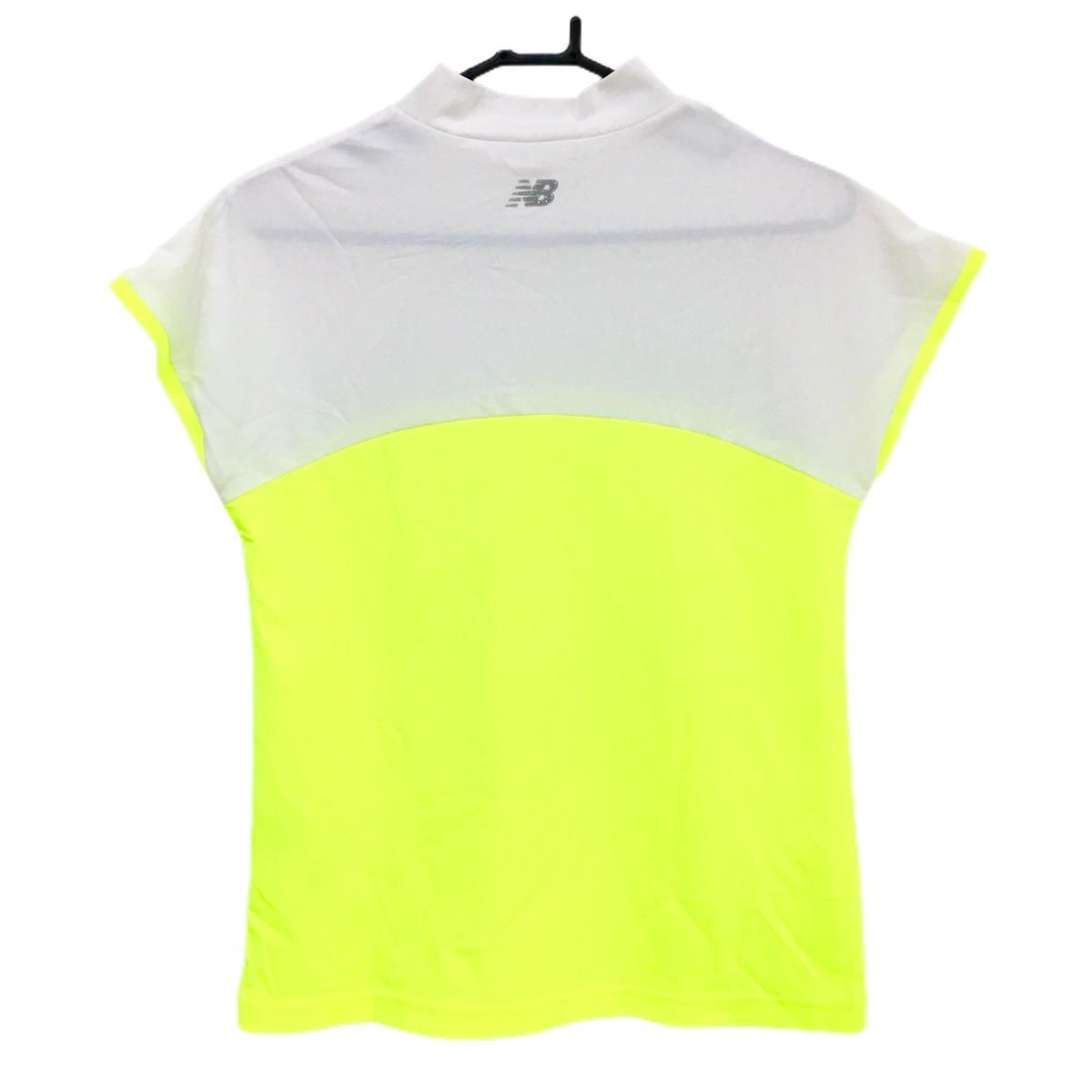 WAAC 蛍光イエロー サイズ1 モックネック半袖ウェア