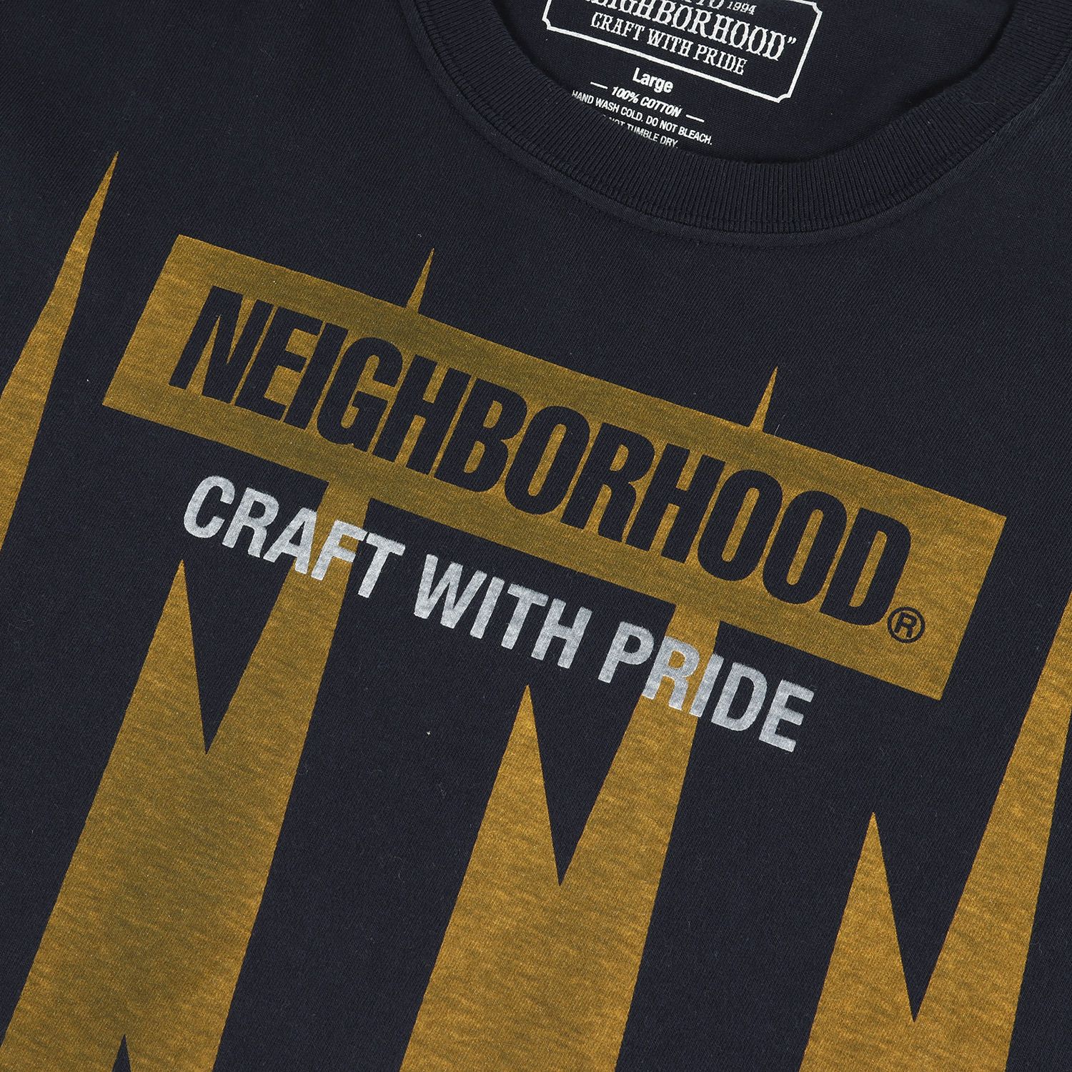 美品 NEIGHBORHOOD ネイバーフッド Tシャツ サイズ:L サンダー 